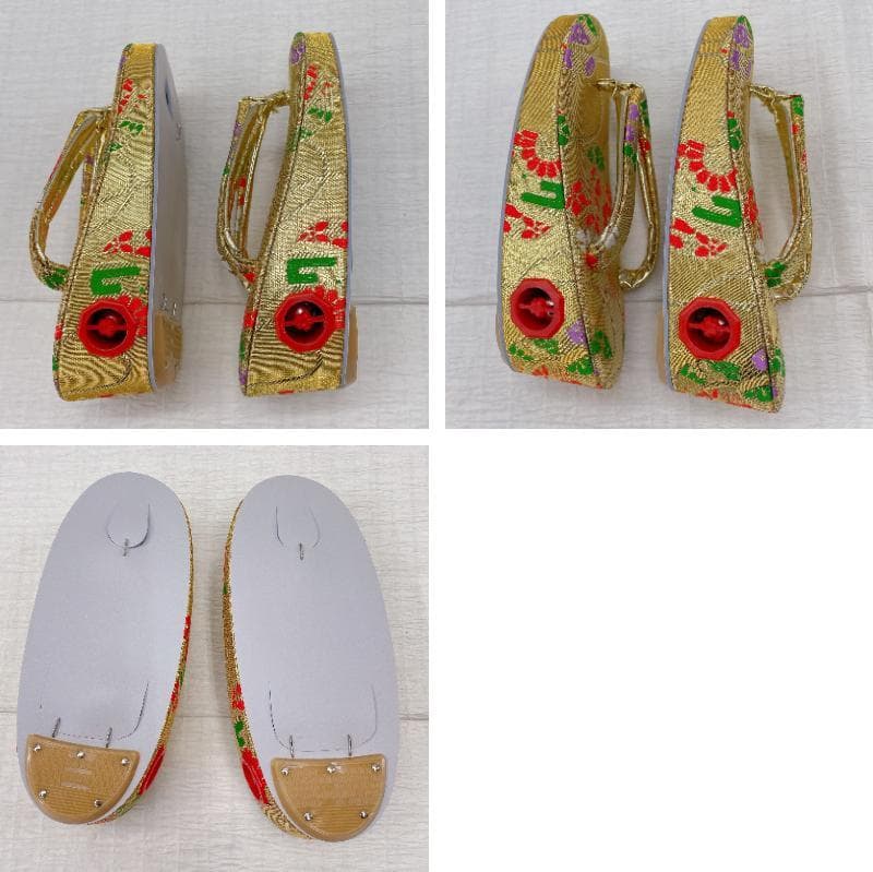 Ｙ★3430★ 女の子 七五三 飾り帯　はこせこセット 草履 女児 帯