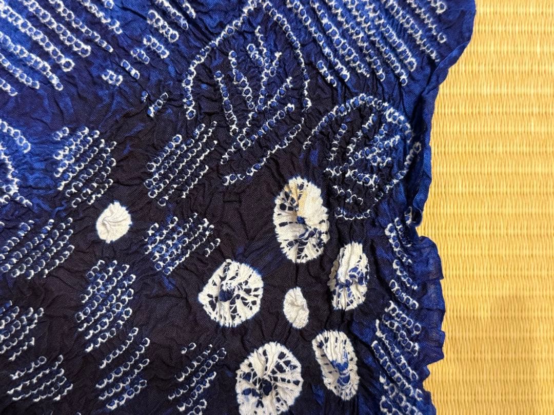 高級絞り浴衣反物