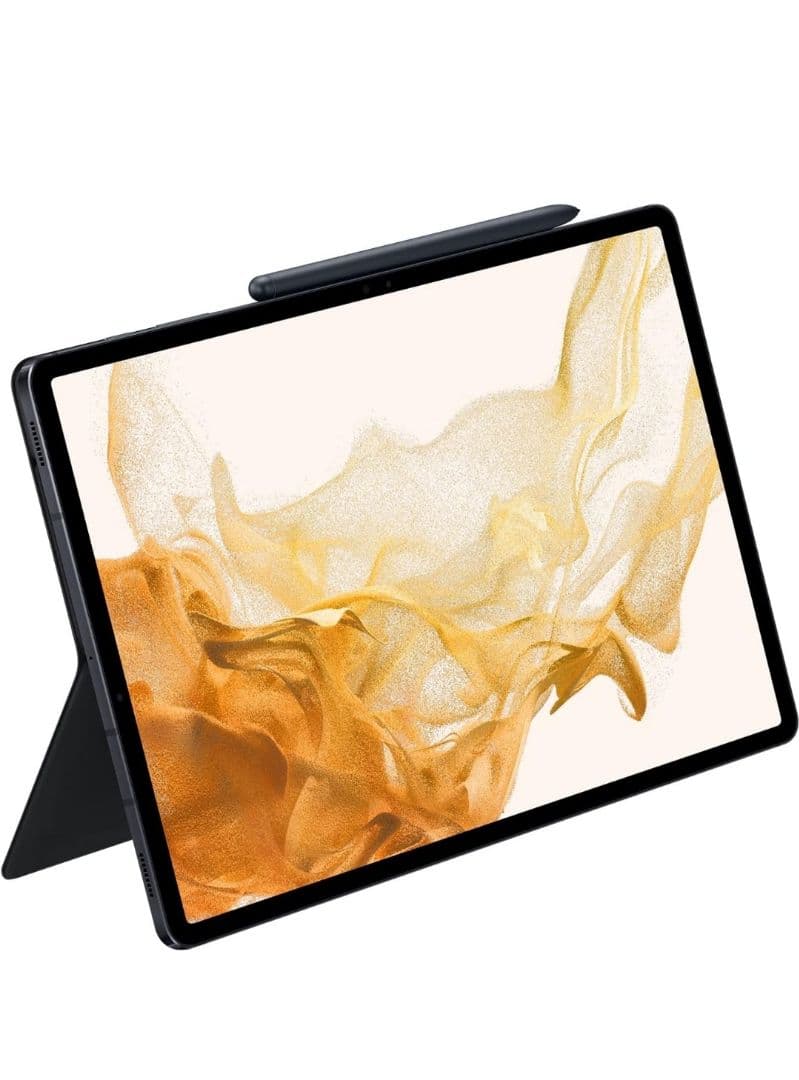 純正 Galaxy Tab S8+ タブレット ＋ 純正 キーボード付き