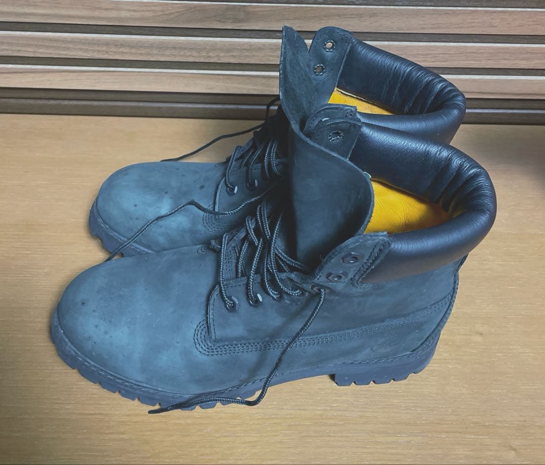 ティンバーランド プレミアム ウォータープルーフ ブーツブラック 6インチ