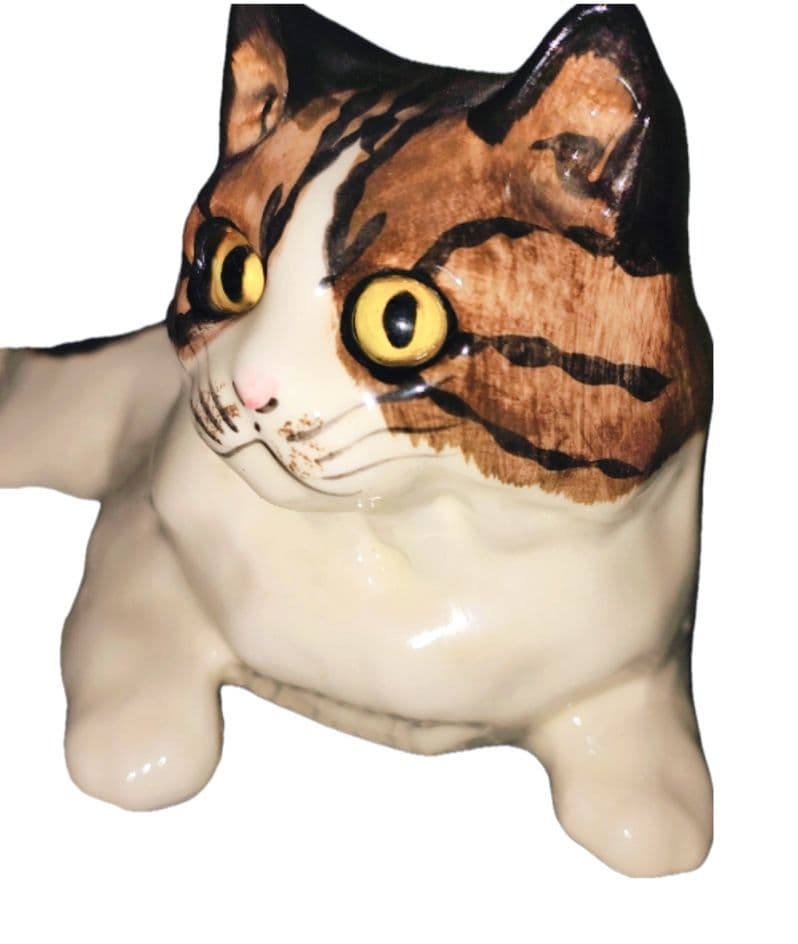 猫 置物 N.S. GUSTIN ケンジントンキャット ウィンスタンレイキャット