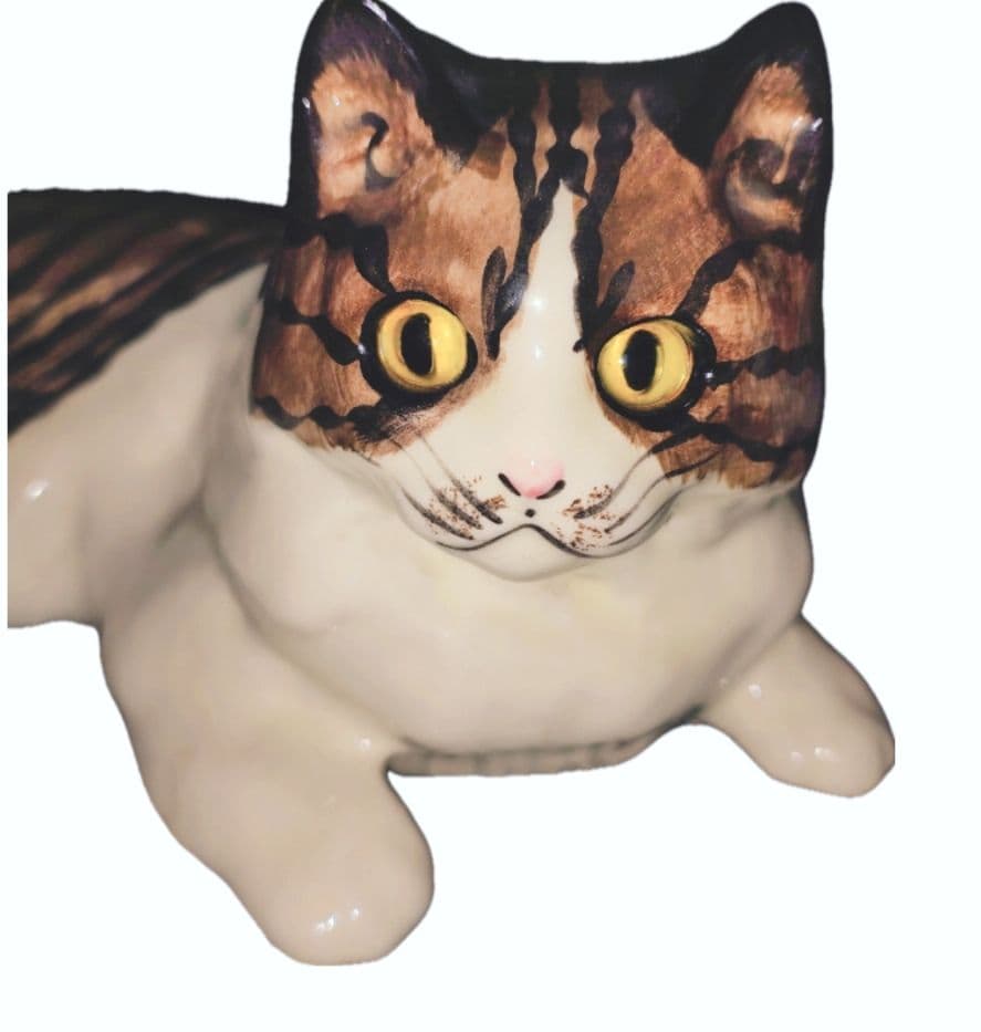 猫 置物 N.S. GUSTIN ケンジントンキャット ウィンスタンレイキャット