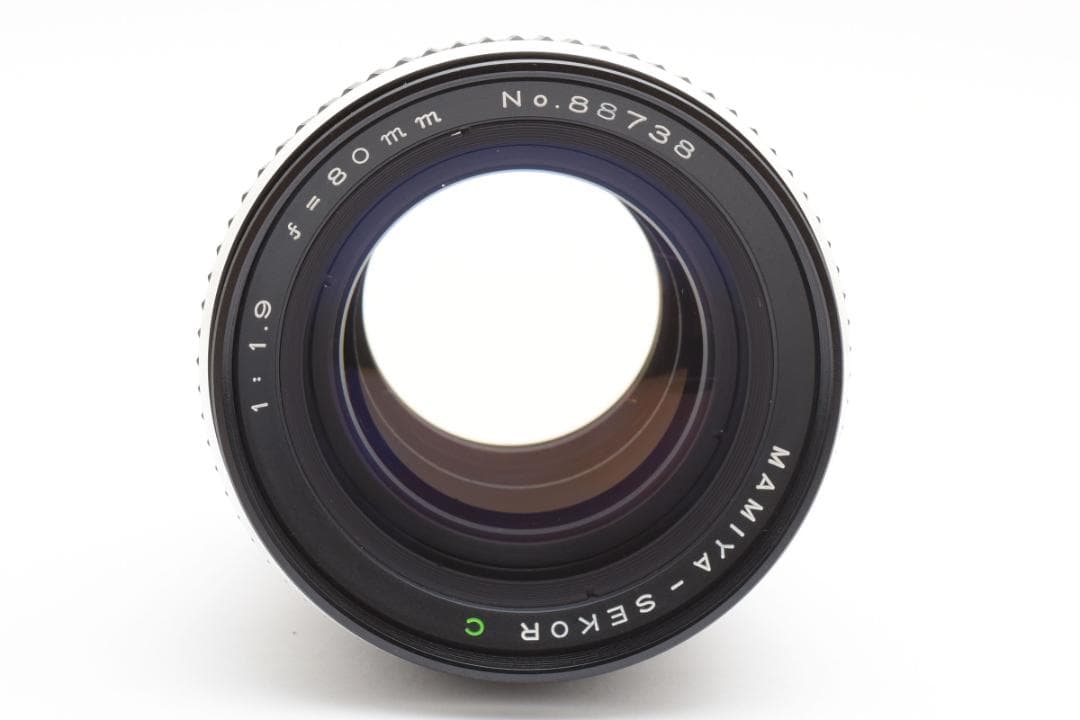 ★極上品★ MAMIYA-SEKOR C 80mm F1.9 中判 単焦点レンズ