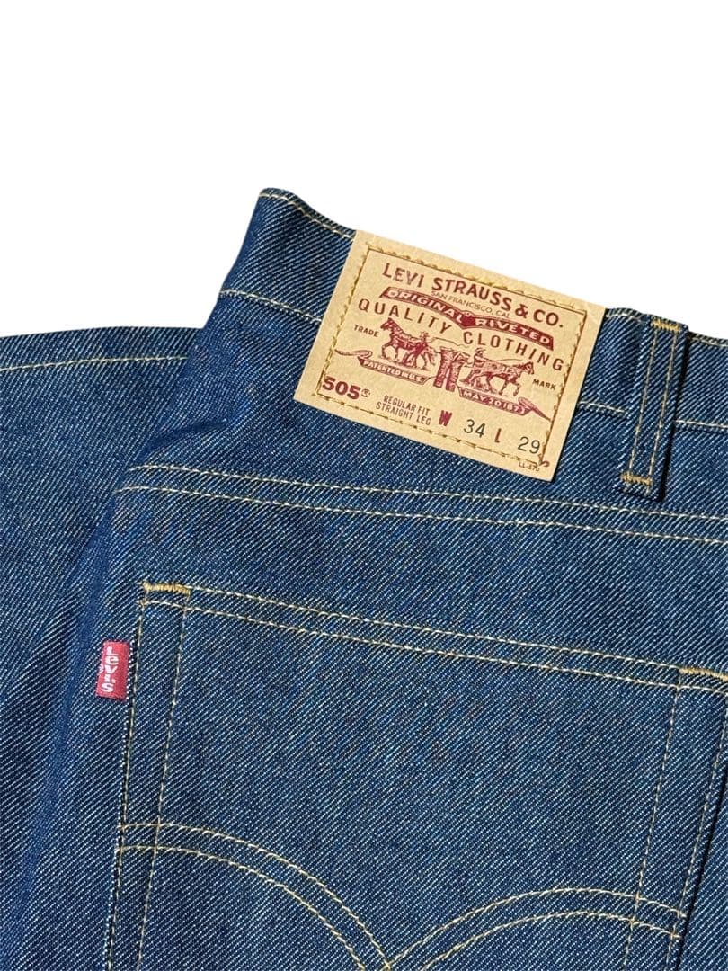 デッドストック 新品 90s USA製 Levi’s 505 デニムパンツ