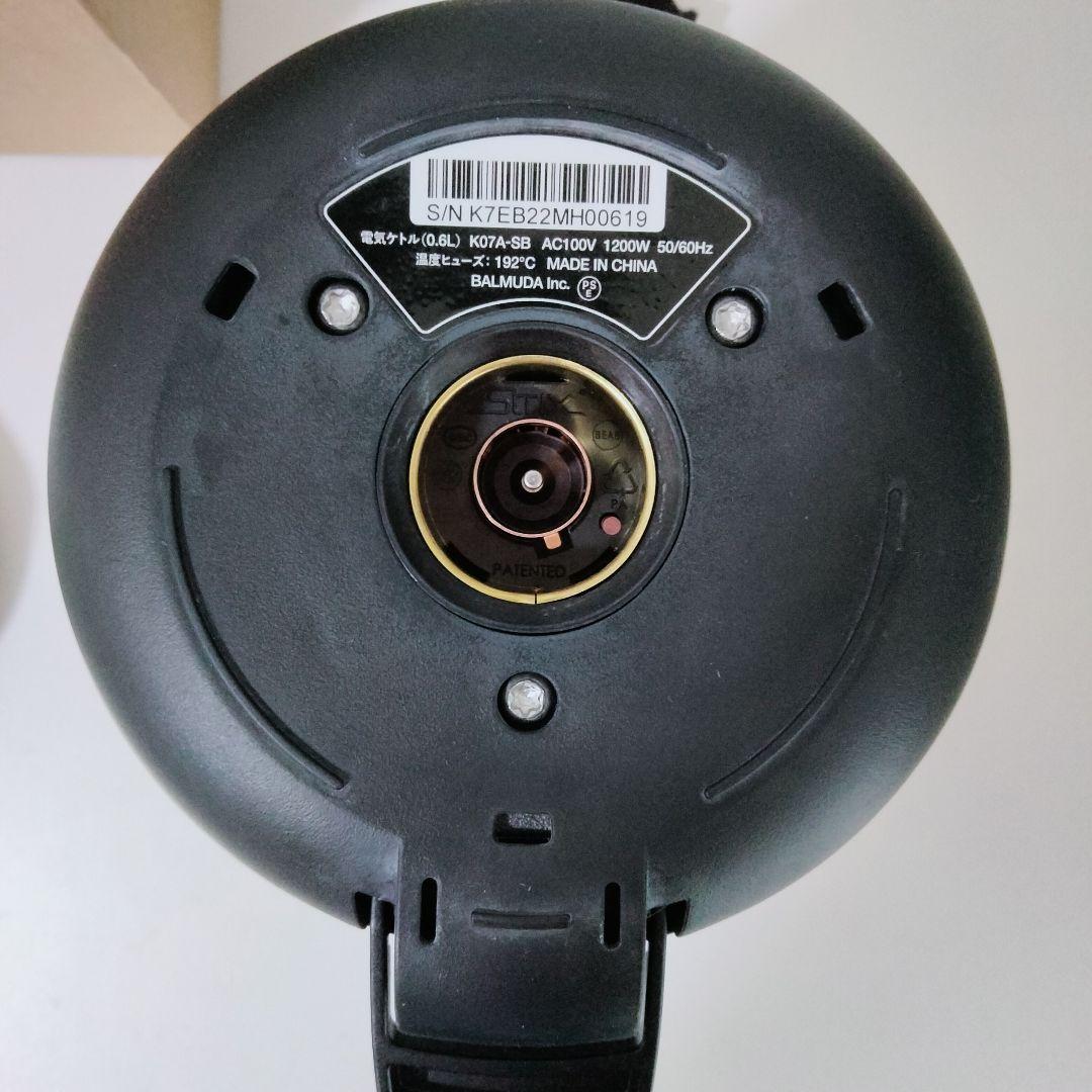 【動作確認済み】BALMUDA KO7A-SB　電気ケトル 　678