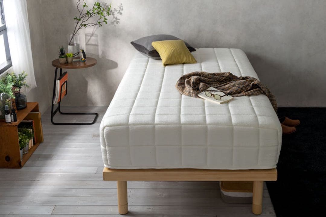 ④SLEEPY TOFU とうふマットレス ホワイト寝具 マット 【ダブル】