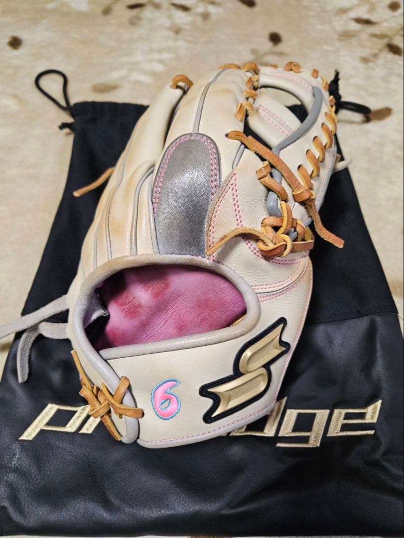 SSKプロエッジ 軟式グローブ キャメルカラー　オーダー　内野手