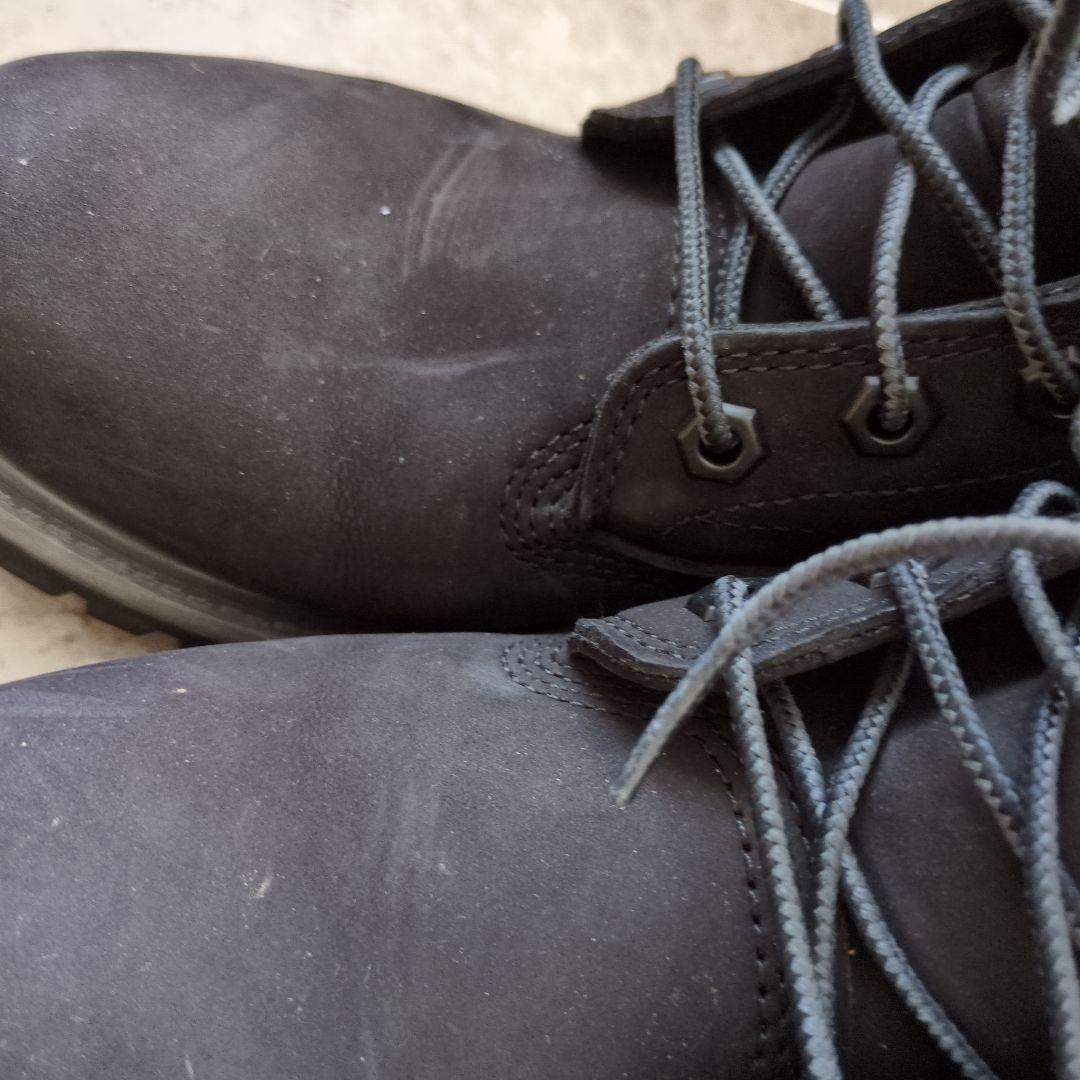 新品同様ティンバーランドレザーショートブーツ２４cm