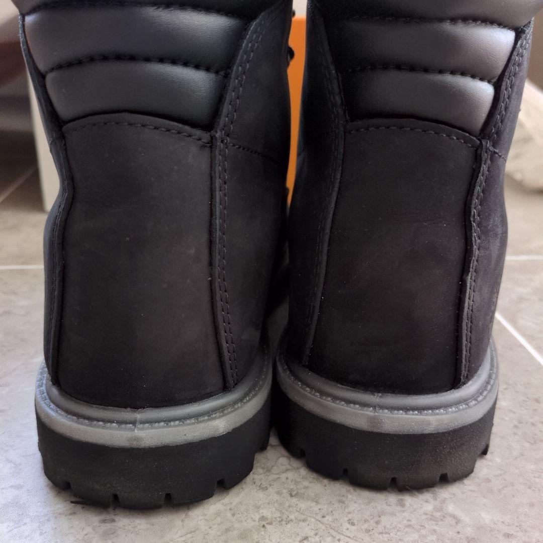 新品同様ティンバーランドレザーショートブーツ２４cm