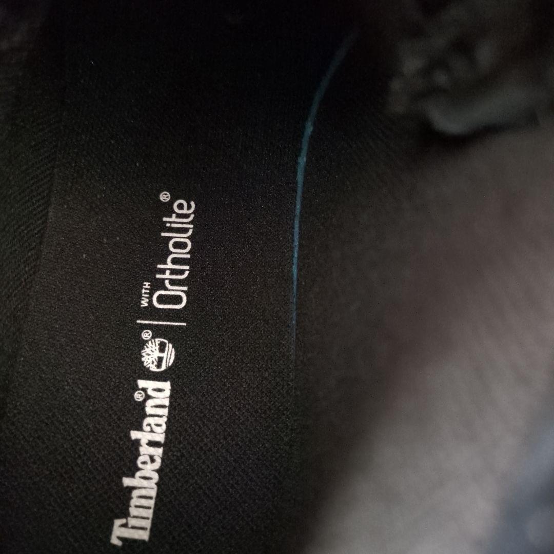 新品同様ティンバーランドレザーショートブーツ２４cm