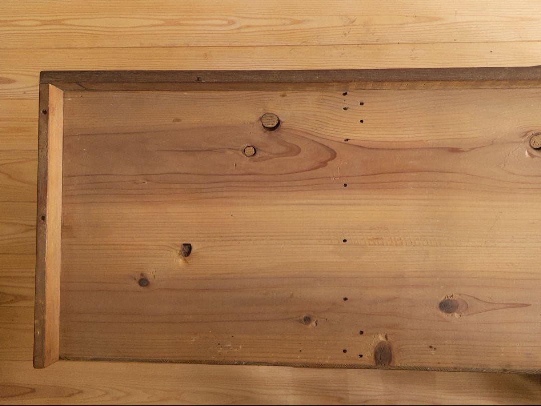 ローボード　木製　飾り棚　幅133cm　古道具　古家具　ビンテージ　アンティーク