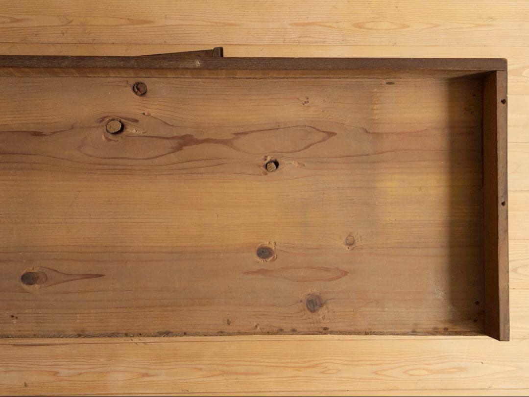 ローボード　木製　飾り棚　幅133cm　古道具　古家具　ビンテージ　アンティーク