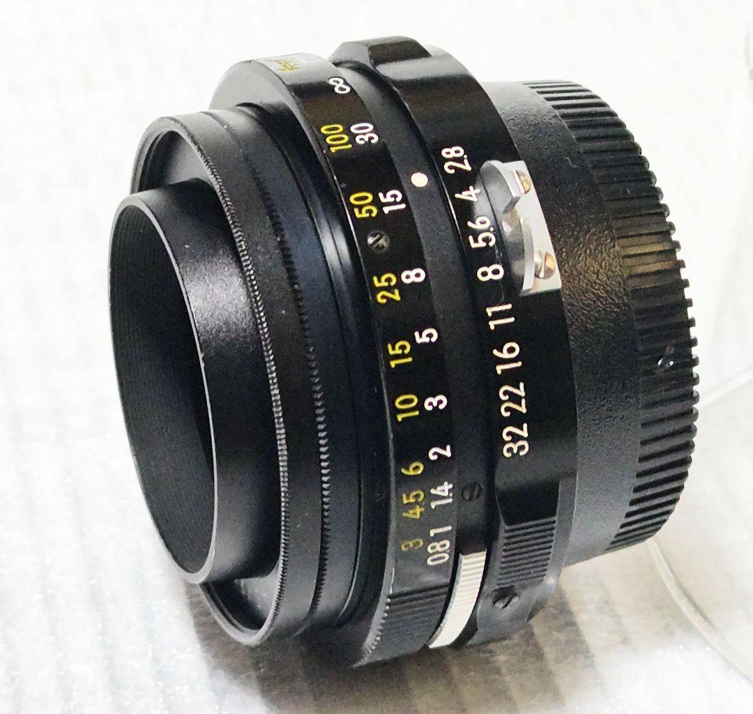 ニコン GN Auto NIKKOR 45mm F2.8 レアフード付