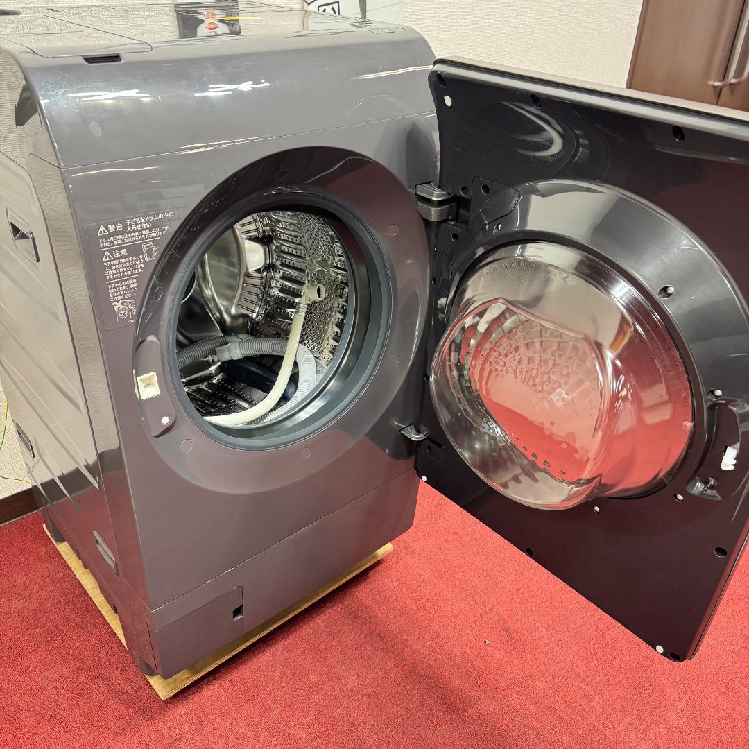 東京23区送料無料　超美品シャープドラム洗濯乾燥機型2024年製　洗浄/除菌済み