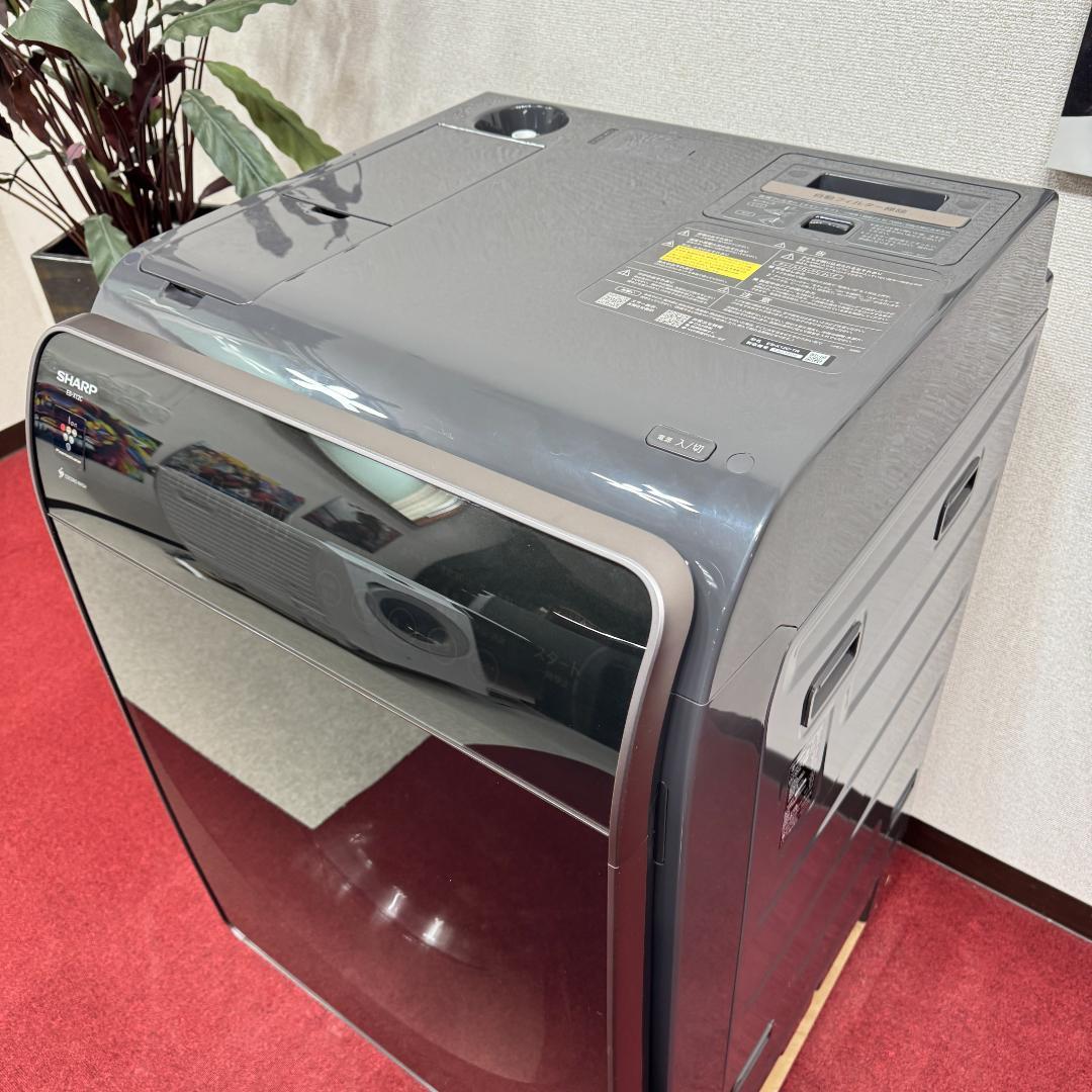 東京23区送料無料　超美品シャープドラム洗濯乾燥機型2024年製　洗浄/除菌済み