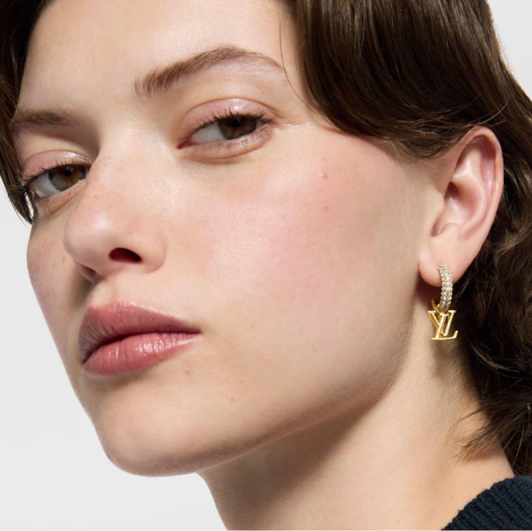 ピアス フープ・LV アイコニックGold 片方のみ