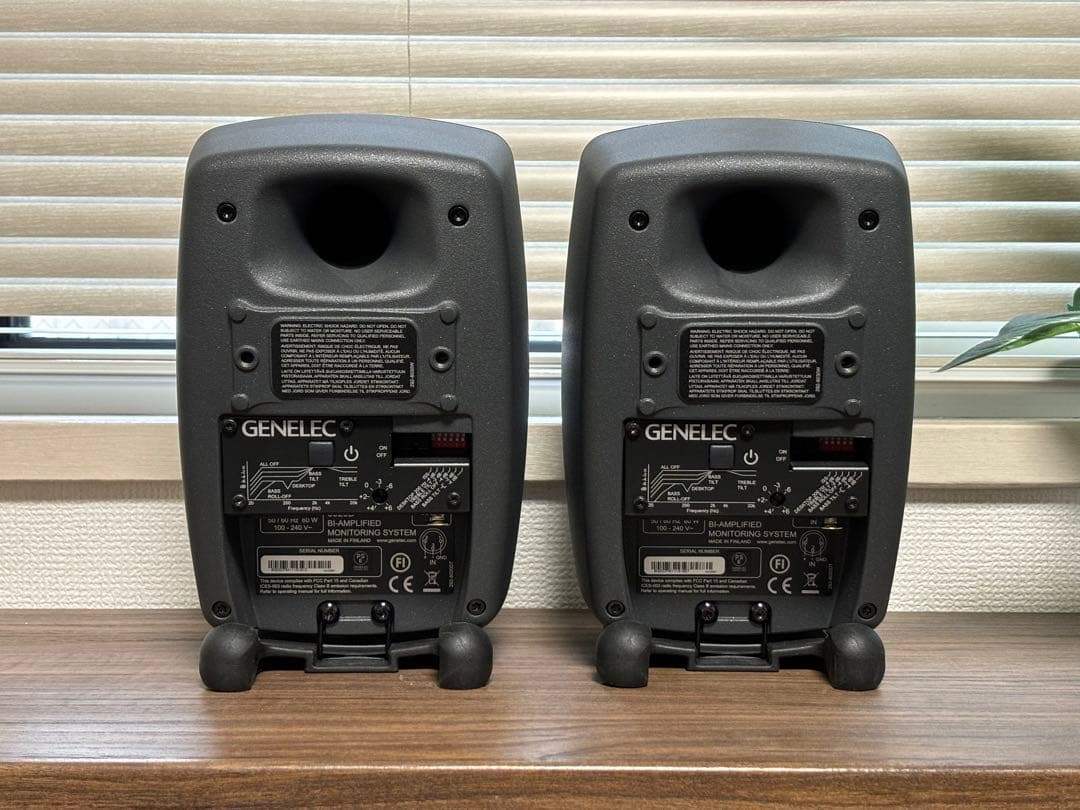 【GW中値下げ】GENELEC 8020DPM アクティブスピーカー　ペア