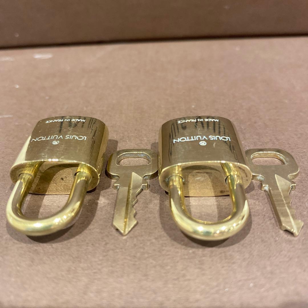 L00160 ルイヴィトン　パドロック　10セット　カデナ　南京錠　鍵