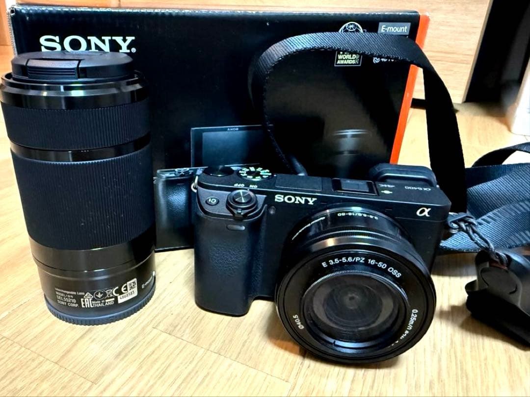 SONY α6400 ダブルズームレンズキット他　使用少ない超美品！
