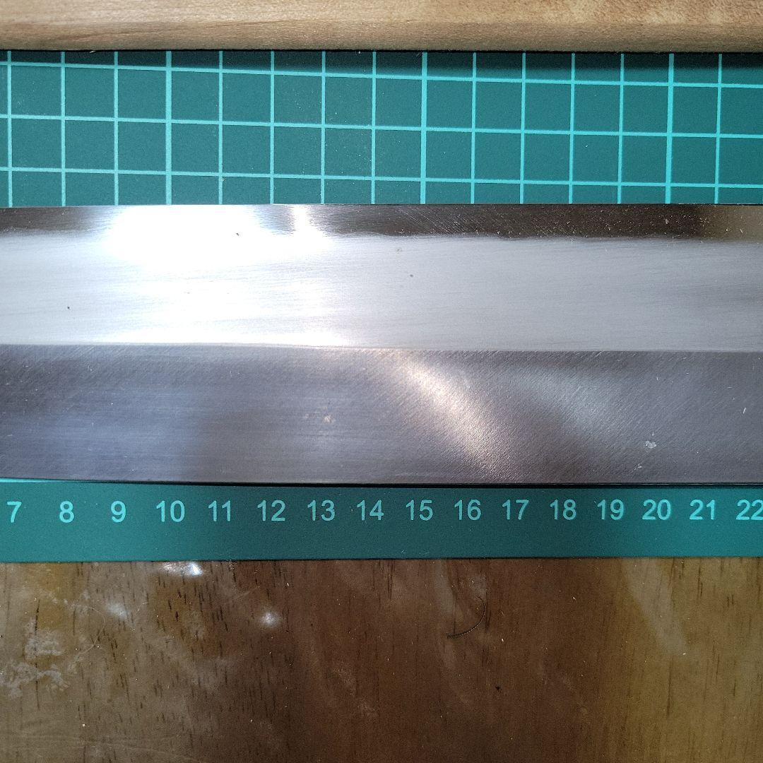 水野鍛錬所 源昭忠 薄刃包丁 約220mm