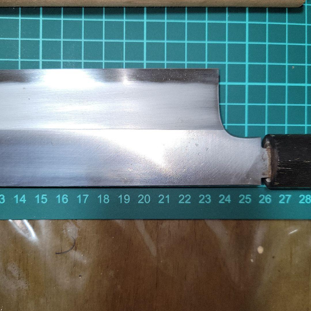 水野鍛錬所 源昭忠 薄刃包丁 約220mm