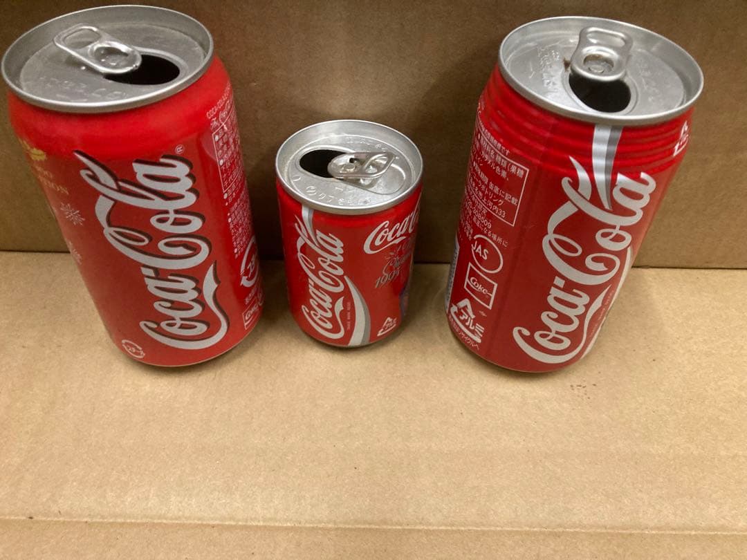 （あ002）コカコーラ　サンタ　空き缶