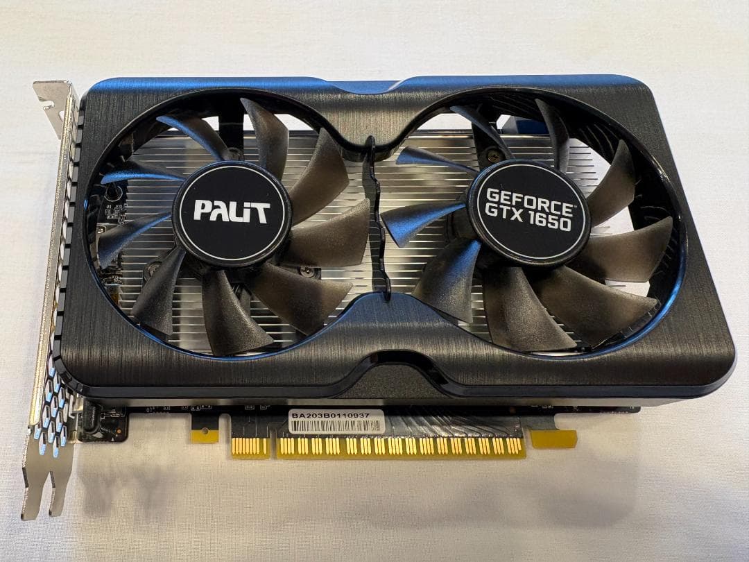 グラフィックボード・グラボ・ビデオカード PALIT Geforce GTX1650 GP OC GDDR6