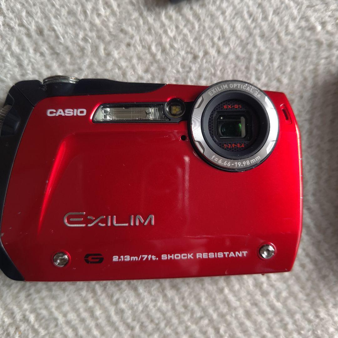 CASIO 防水　耐衝撃 デジタルカメラEXILIM EX-G1　美品