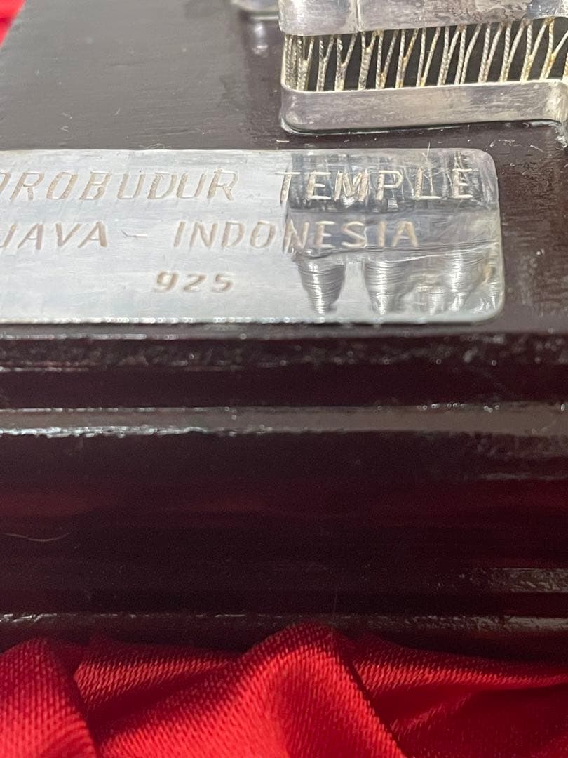 銀細工 シルバー925　仏塔　淨重量275g