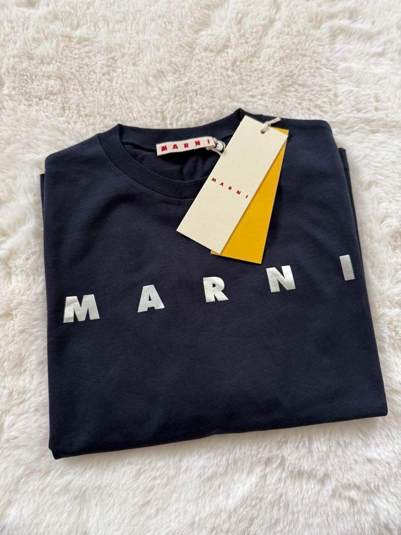 大人もOK! MARNI 半袖 ロゴTシャツ 14Y 160㎝