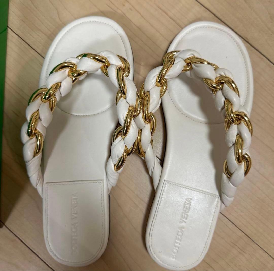 【太陽】BOTTEGA VENETAトングサンダル 35 ※箱無し