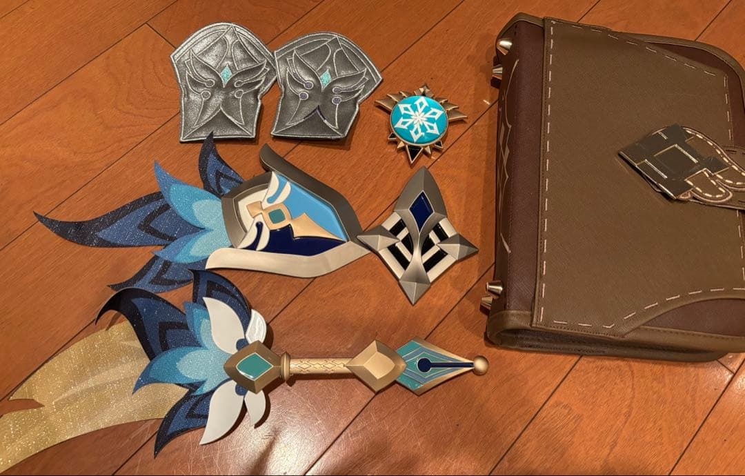 【武器付き】原神　ミカ　三分妄想Mサイズ　コスプレ衣装　フルセット