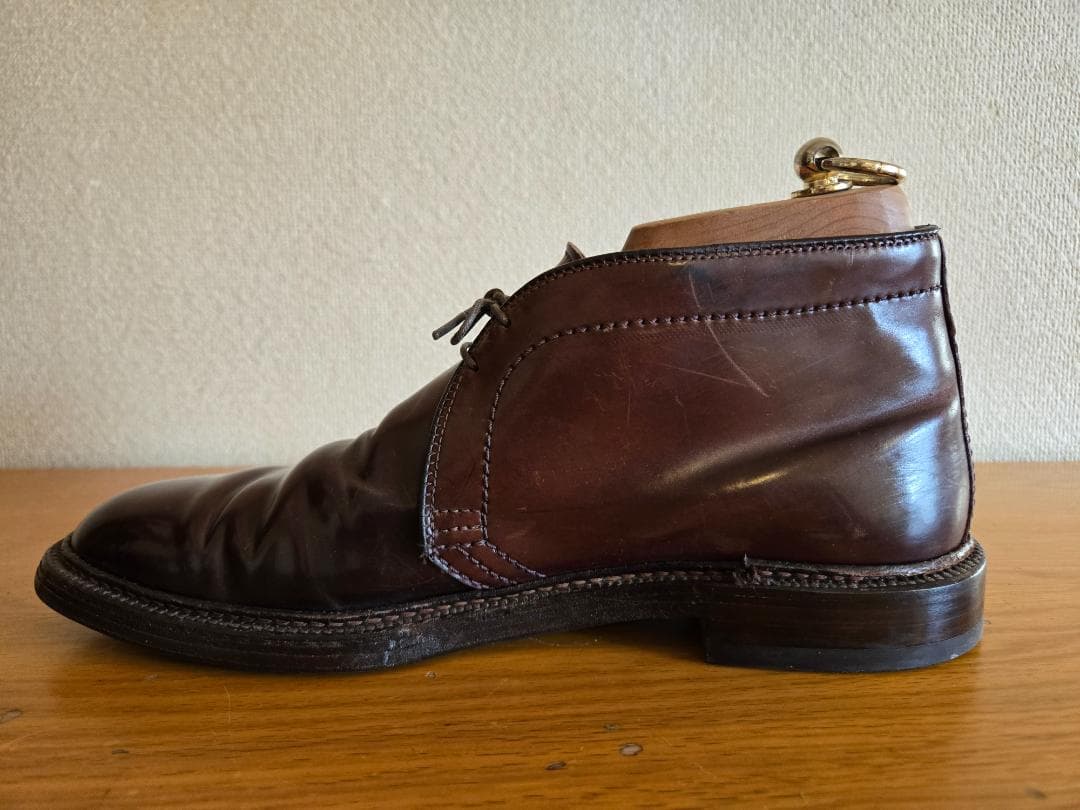 オールデン 1339 コードバン バーガンディ US9D【シューツリー付】