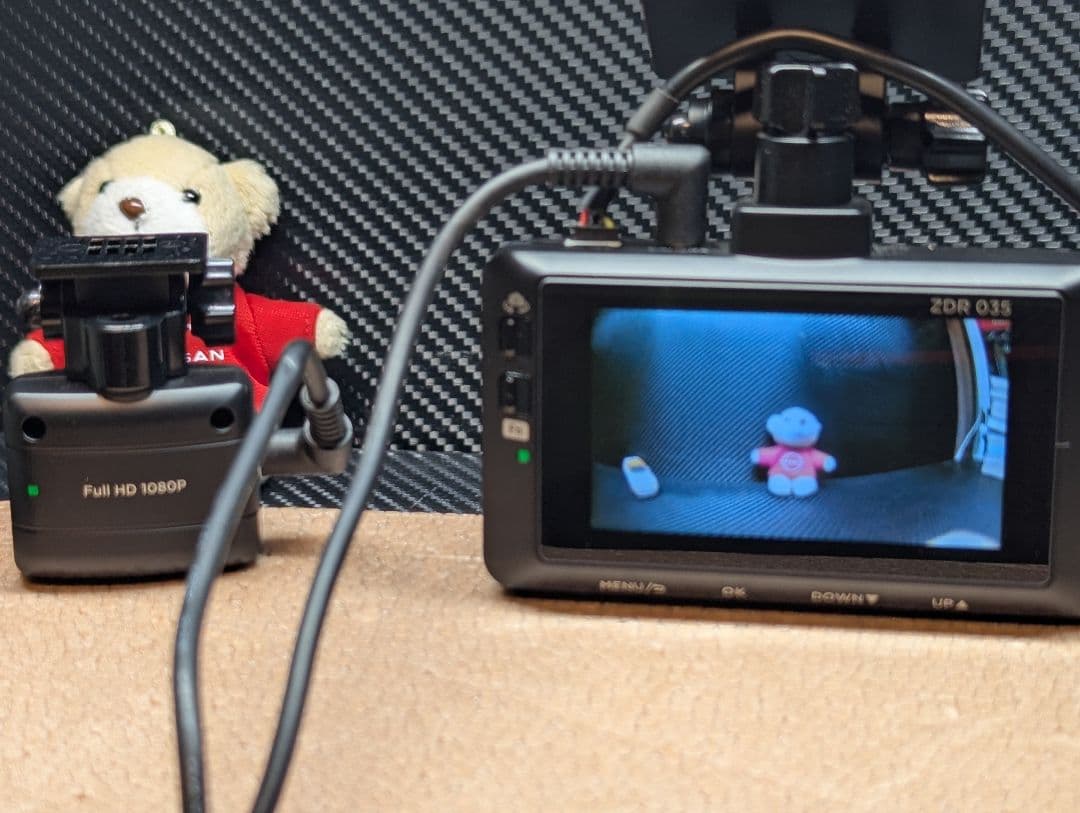 S*w様 コムテック　ドラレコ　前後カメラ　ZDR035　GPS　フルHD