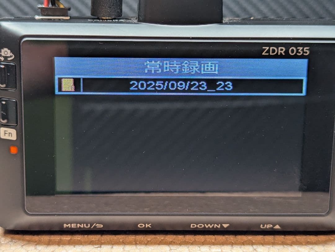 S*w様 コムテック　ドラレコ　前後カメラ　ZDR035　GPS　フルHD