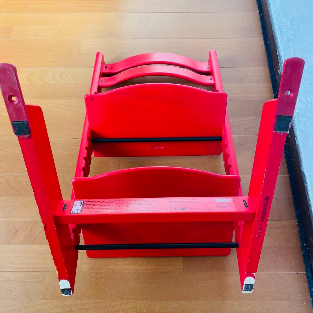 Stokke TRIPPTRAPP ストッケ トリップトラップ 赤 シリアル3