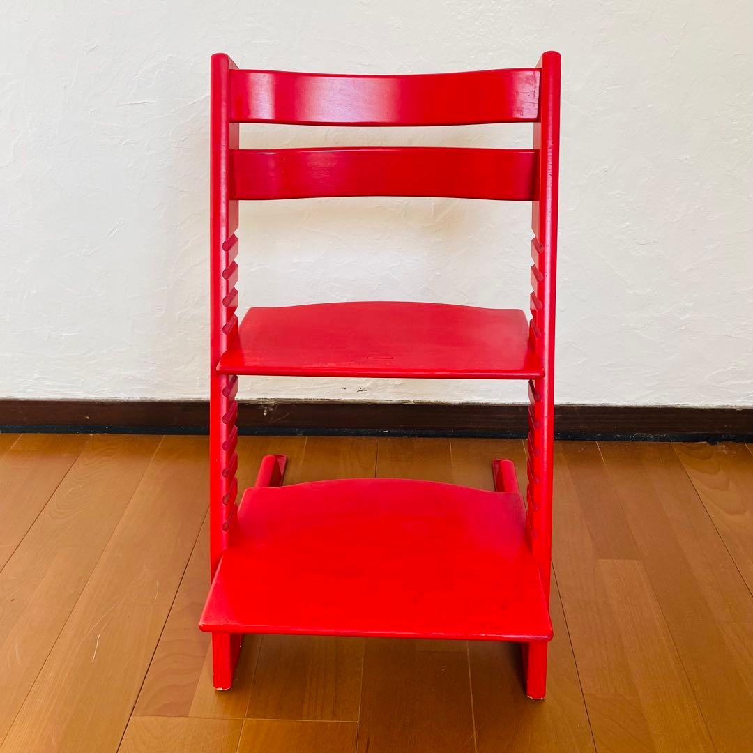 Stokke TRIPPTRAPP ストッケ トリップトラップ 赤 シリアル3