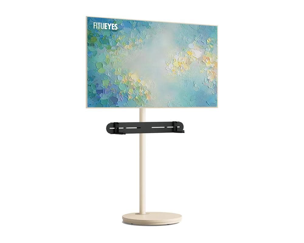 【新品】テレビスタンド キャスター付テレビ台 24~48インチ　ベージュ