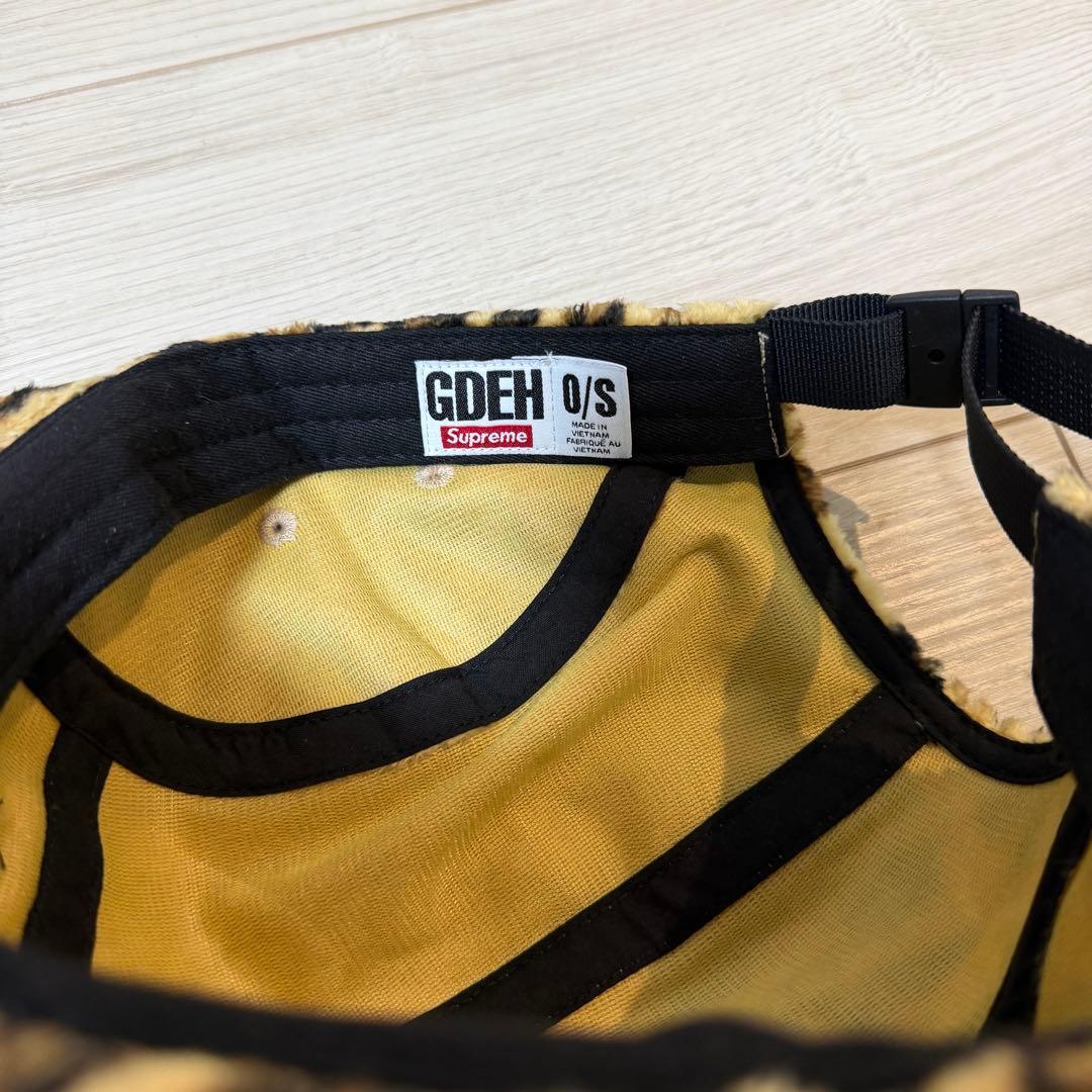 Supreme x GOODENOUGH ヒョウ柄キャップ