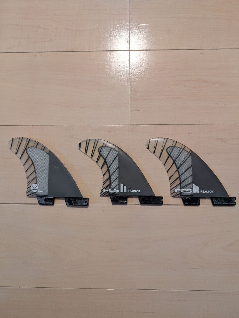 FCS II REACTOR トライフィン 3枚セット　サイズＳ