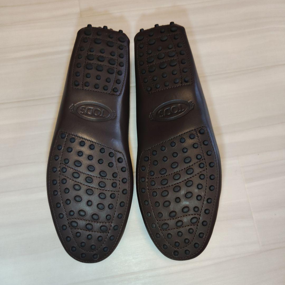 ⭐TOD'SダブルTドライビングシューズ　EU39.5 BRW woman's