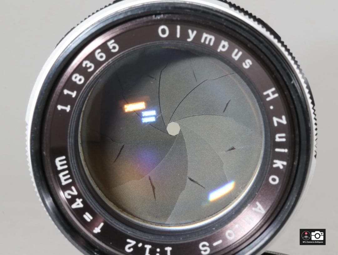 OLYMPUS H Zuiko Auto-S 42mm F1.2 整備済２