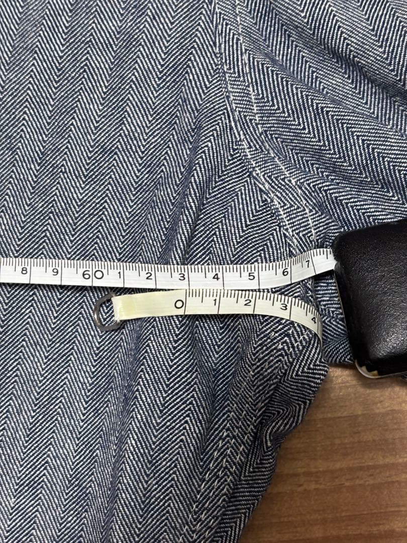 BLUCO/ヒッコリー/オーバーオール/Sサイズ