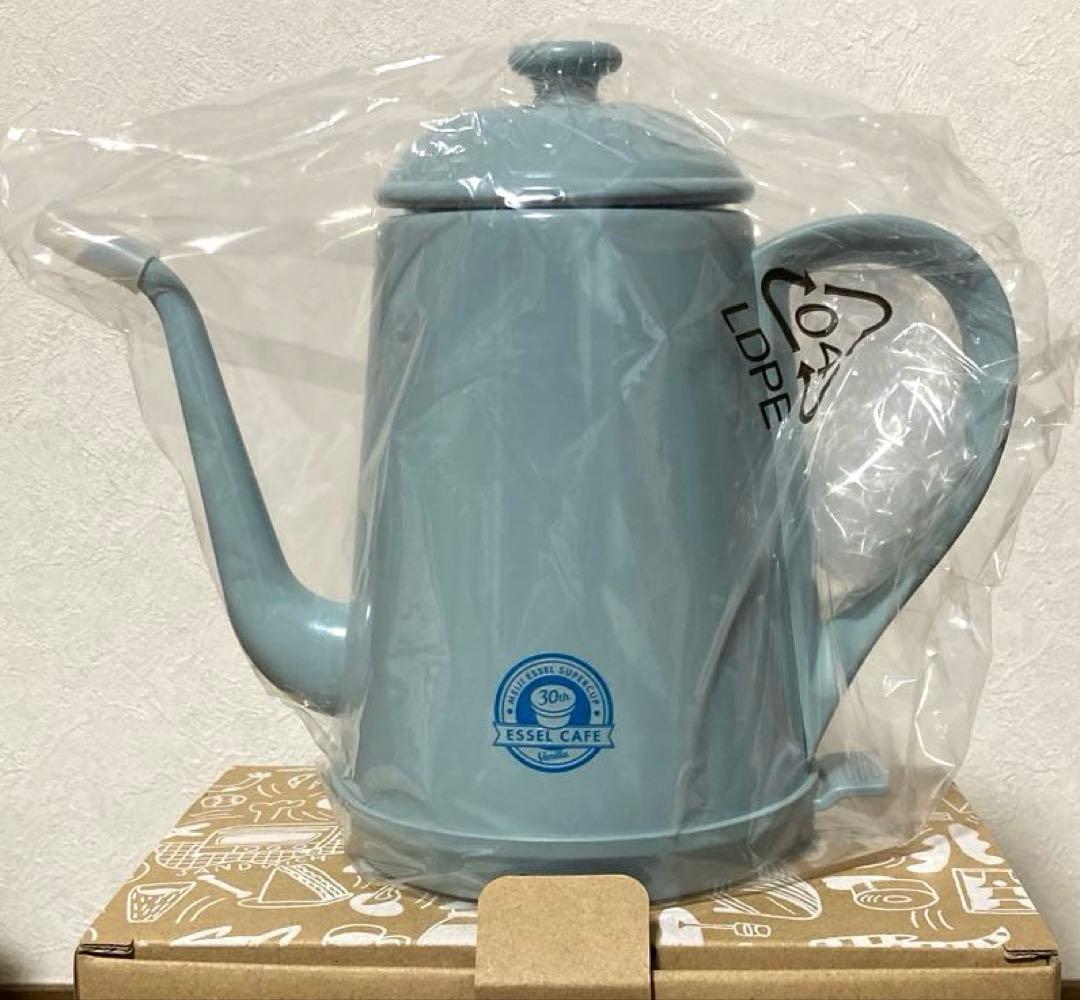 明治エッセルスーパーカップ×ブルーノ 電気ケトル オリジナルロゴ入 100名限定