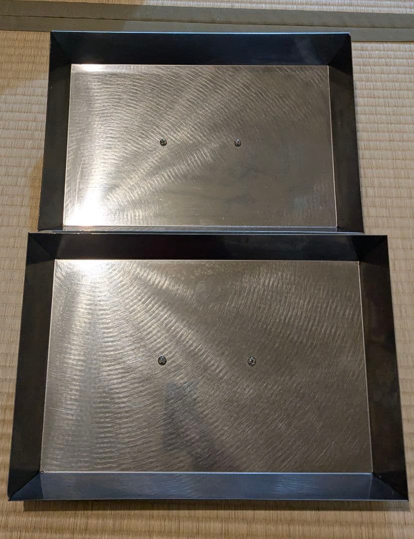 鉄板用蓋2枚セット（餃子、ステーキ、BBQ、キャンプ、蒸し焼き）値下げ！