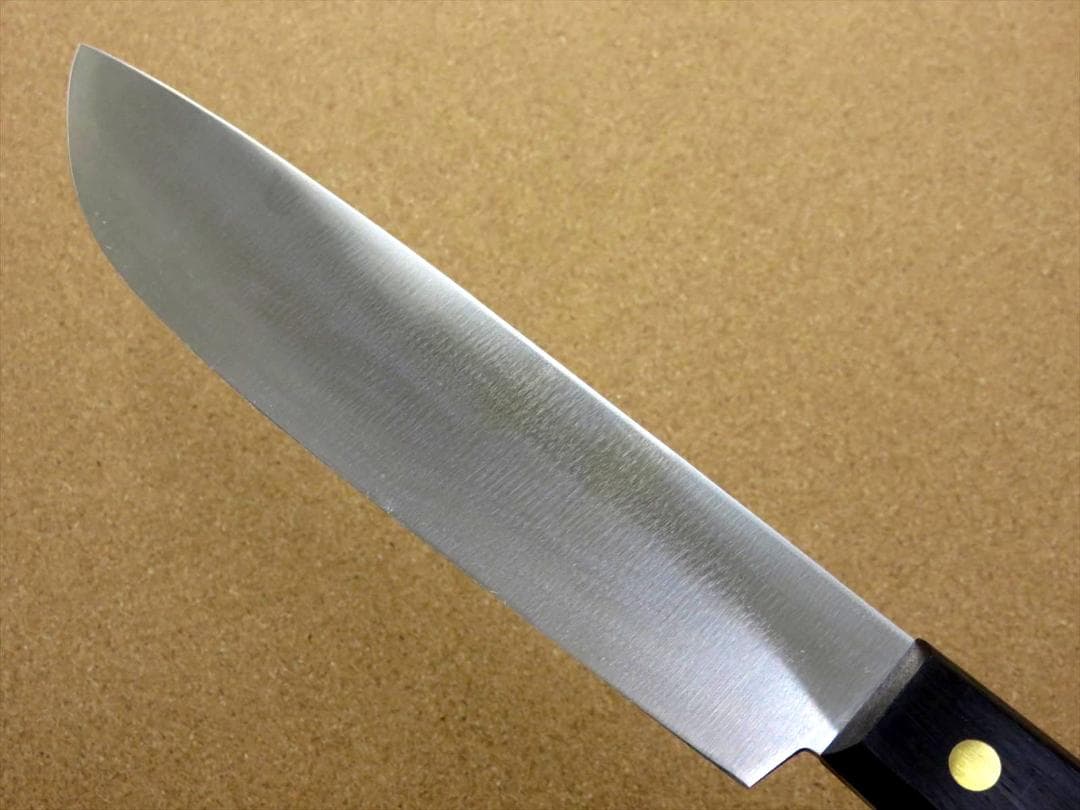関の刃物 頭オトシ 235mm 正広別作 ハガネ 特殊包丁 肉解体 右利き 片刃