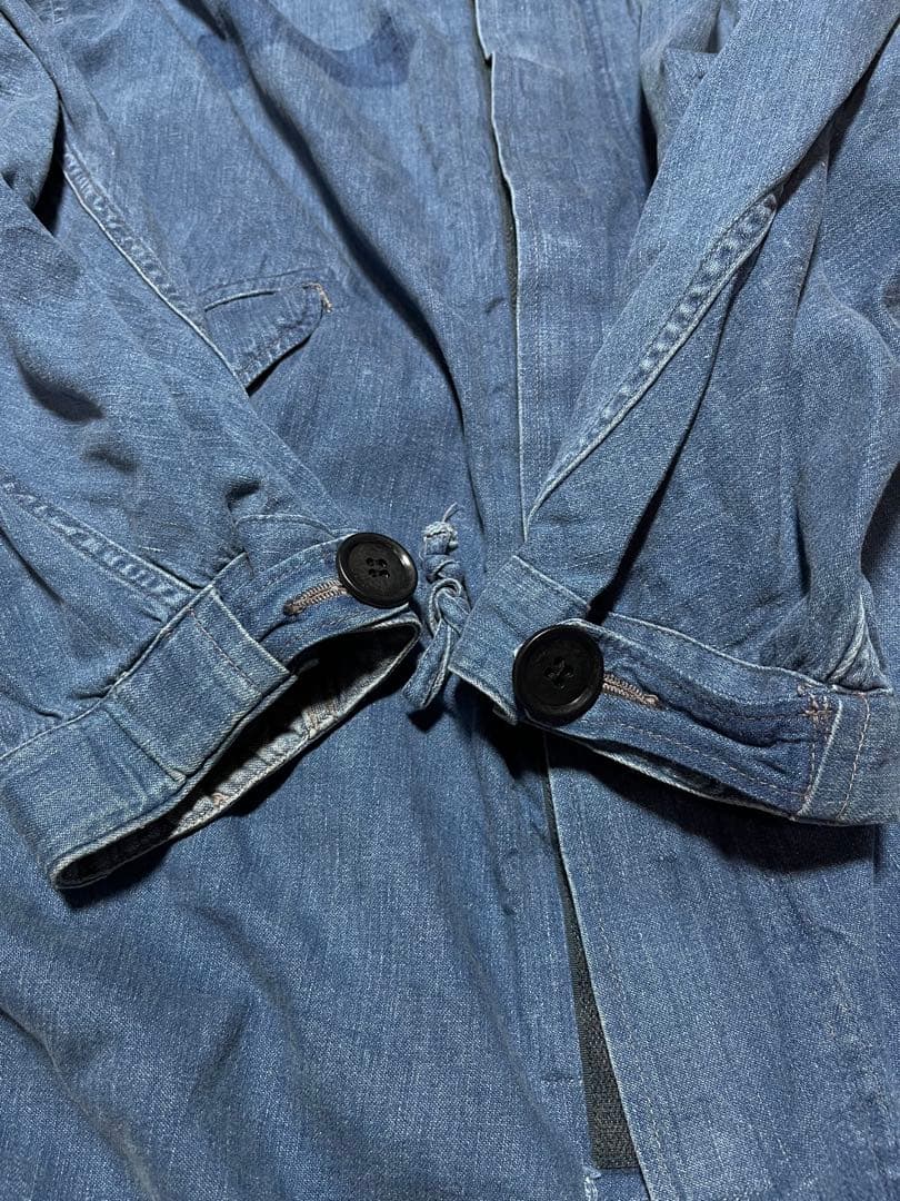 【完売】オアスロウ orslow デニム モッズコート フィッシュテールコート