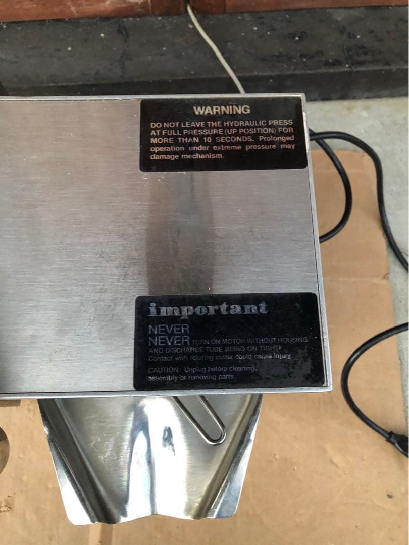 Norwalk MODEL 265s ノーウォーク コールドプレスジューサー