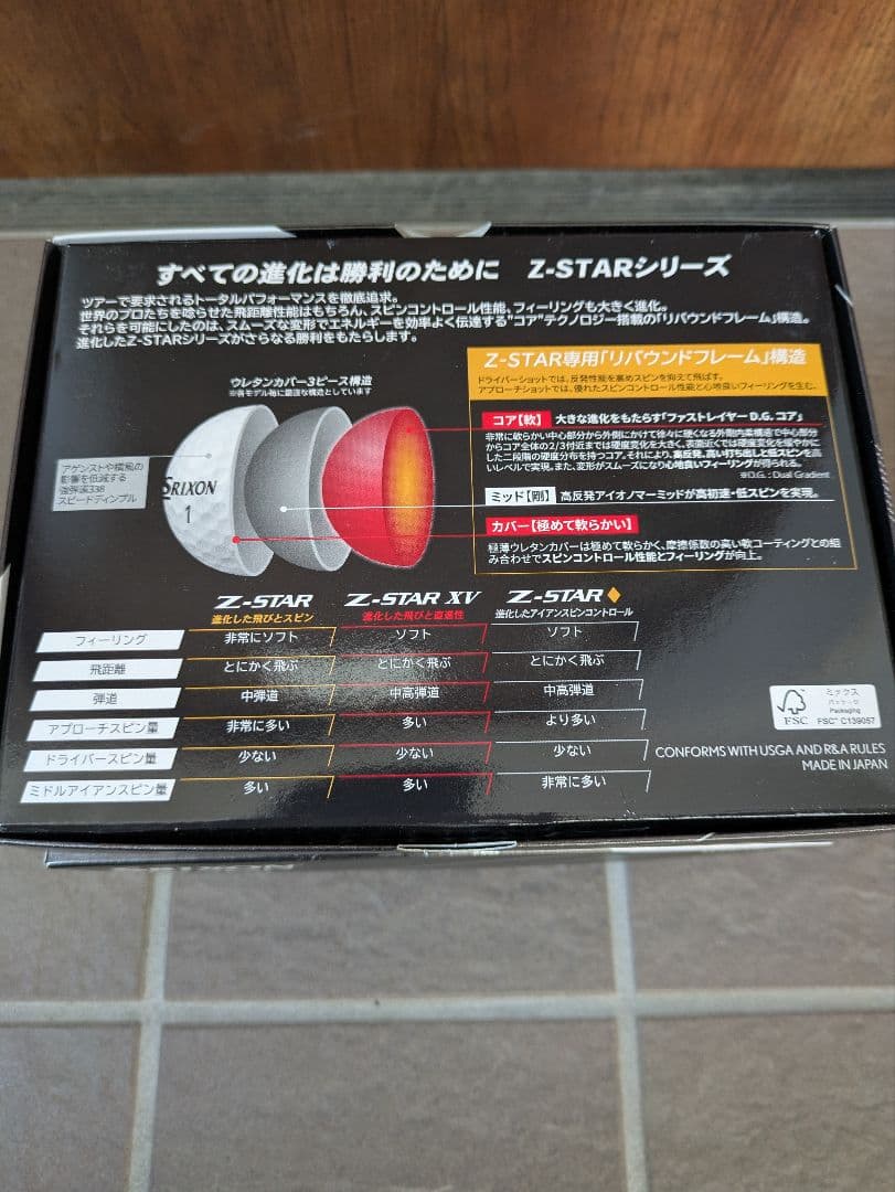 【一週間限定】Srixon Z-STAR ゴルフボール 　3ダース
