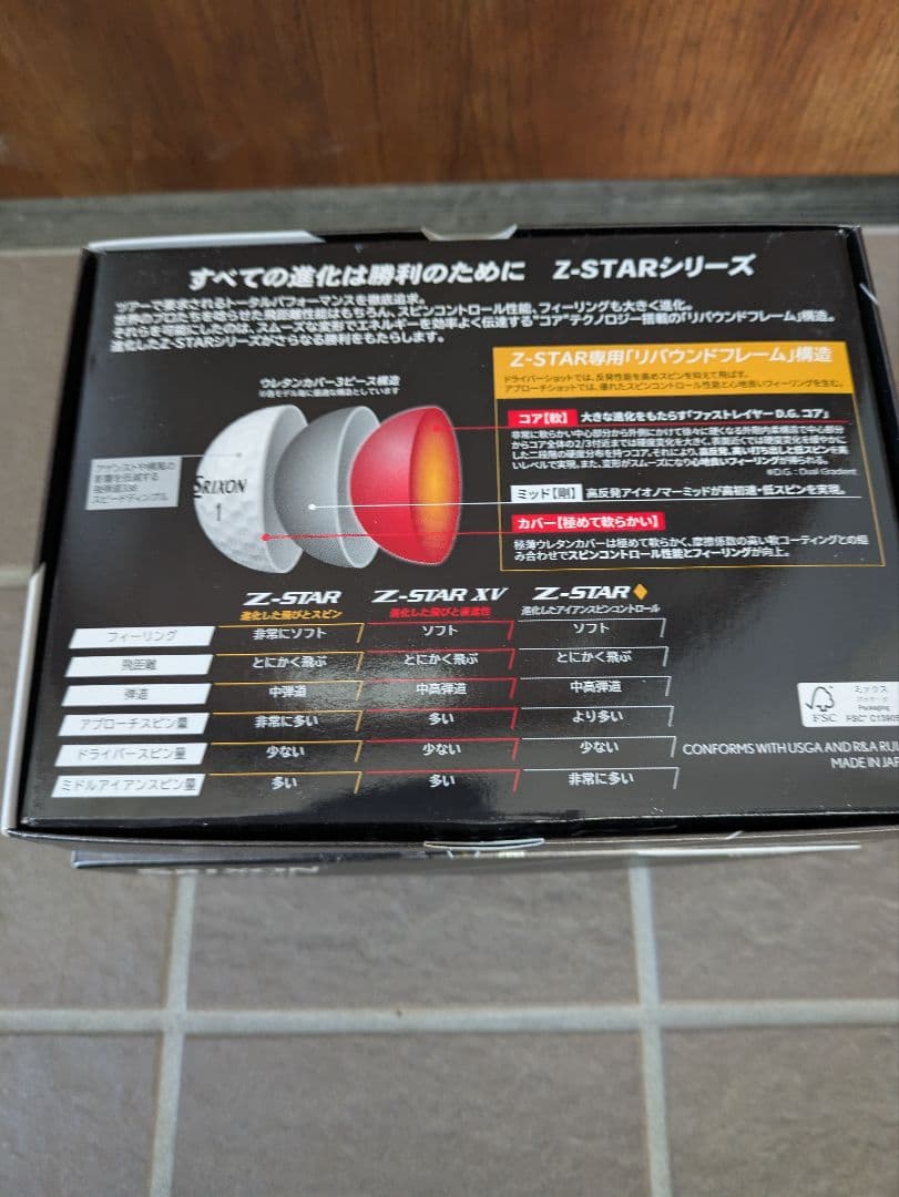 【一週間限定】Srixon Z-STAR ゴルフボール 　3ダース
